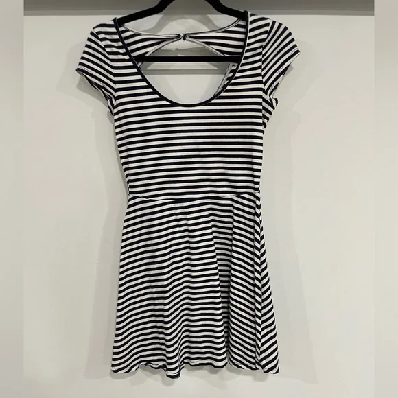 american eagle skater dress Retro AEO Blue Skater Dress American Eagle